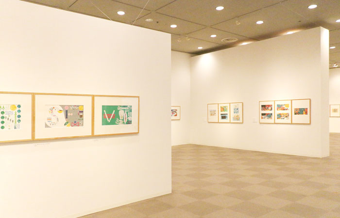 イタリア・ボローニャ国際絵本原画展 第一展示室