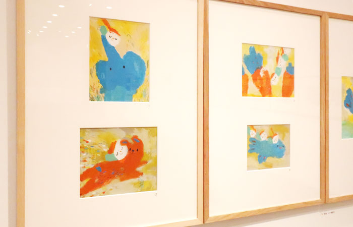 イタリア・ボローニャ国際絵本原画展 第一展示室