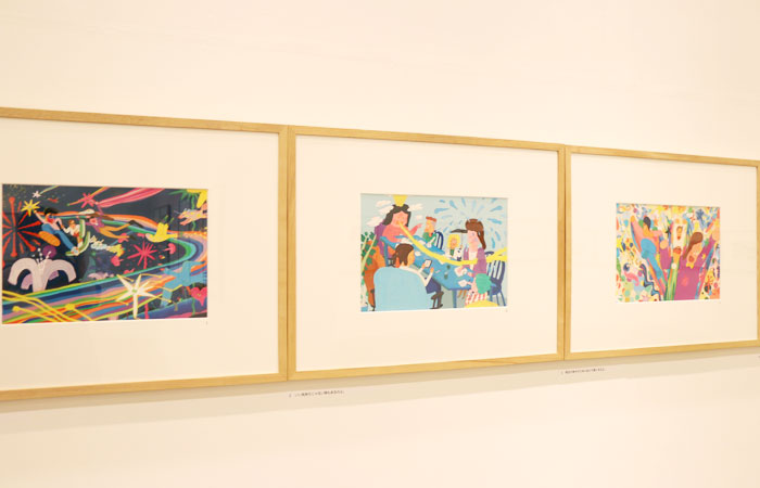 イタリア・ボローニャ国際絵本原画展 第二展示室