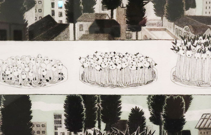 イタリア・ボローニャ国際絵本原画展 第二展示室