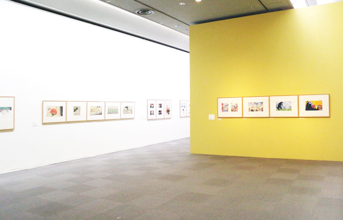 イタリア・ボローニャ国際絵本原画展 第三展示室