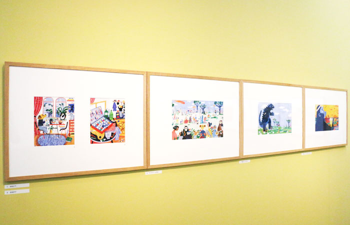 イタリア・ボローニャ国際絵本原画展 第三展示室