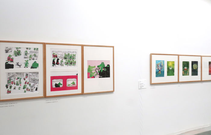 イタリア・ボローニャ国際絵本原画展 第四展示室