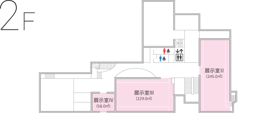 フロアマップ2F